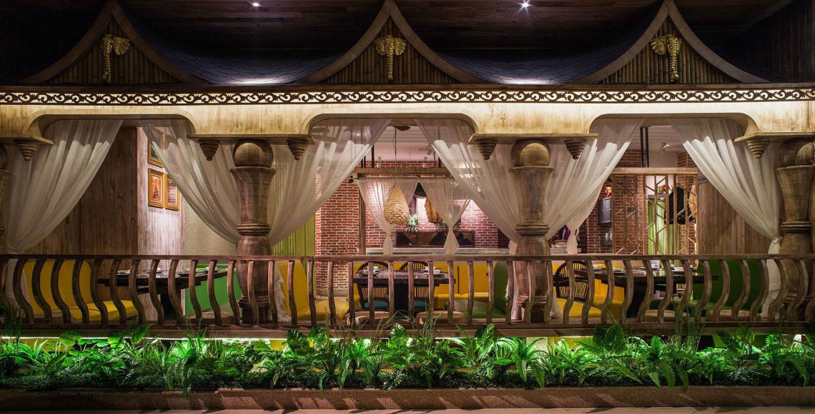 玛萨咔咔泰国餐厅特色装修图展示8