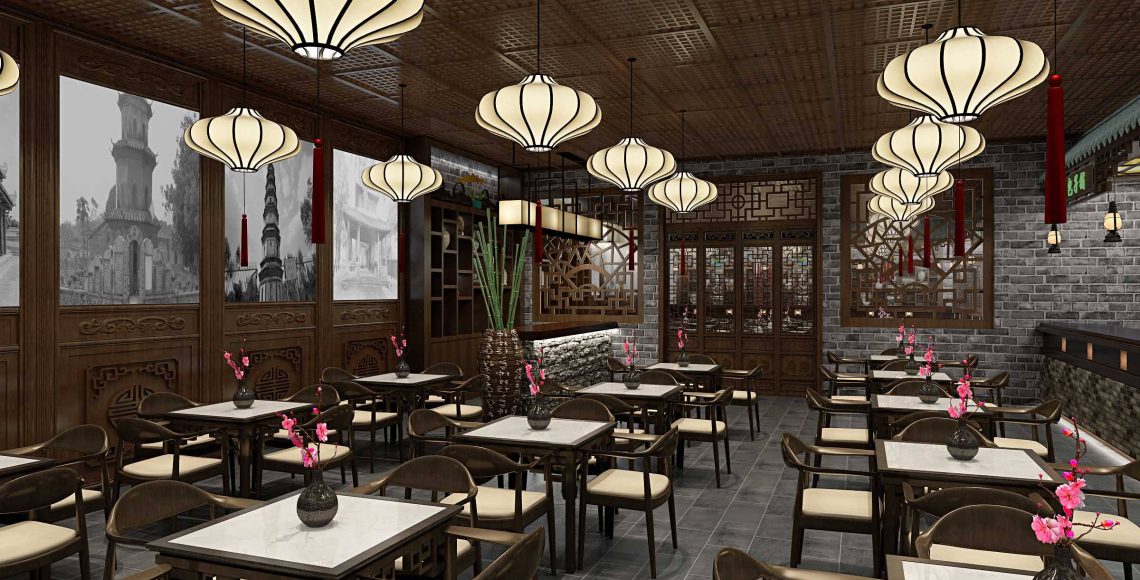 合肥餐饮店装修效果图20191020