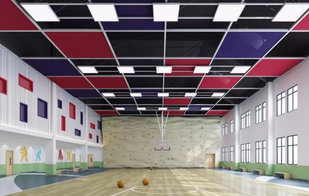 合肥篮球场装修公司施工的案例效果图